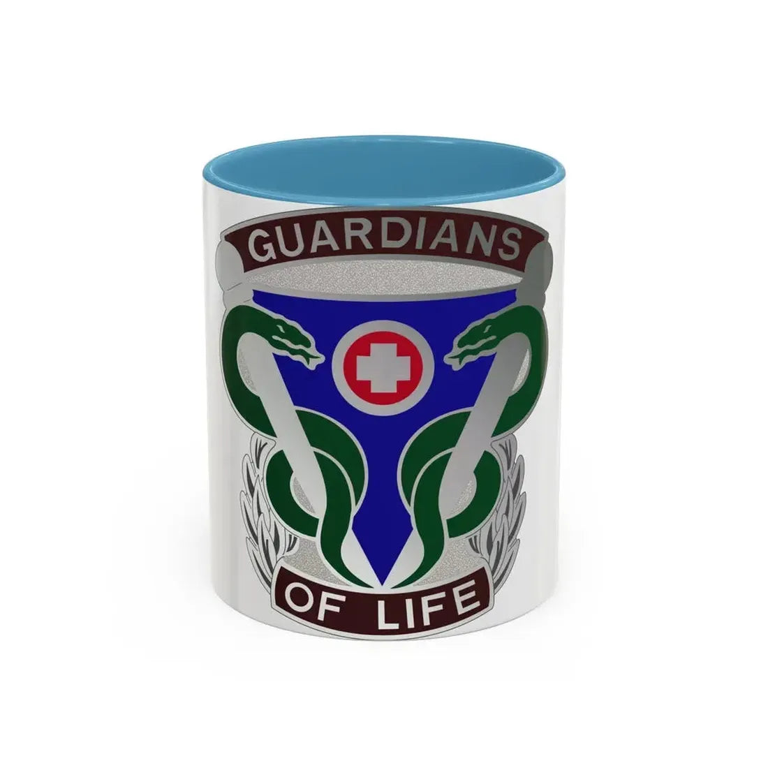 145 Surgical Hospital (U.S. Army) Accent Coffee Mug - Go Mug Yourself