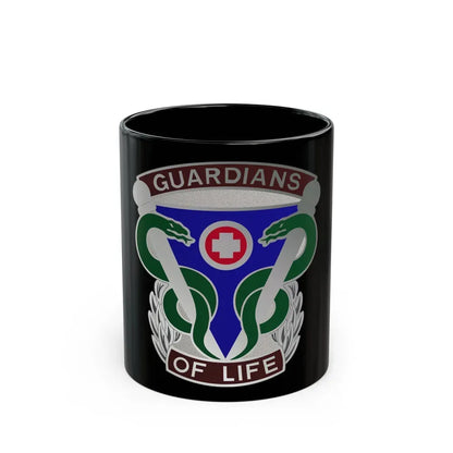 145 Surgical Hospital (U.S. Army) Black Coffee Mug 11oz - Go Mug Yourself