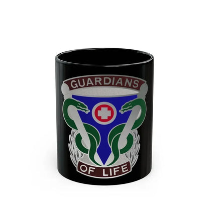 145 Surgical Hospital (U.S. Army) Black Coffee Mug 11oz - Go Mug Yourself