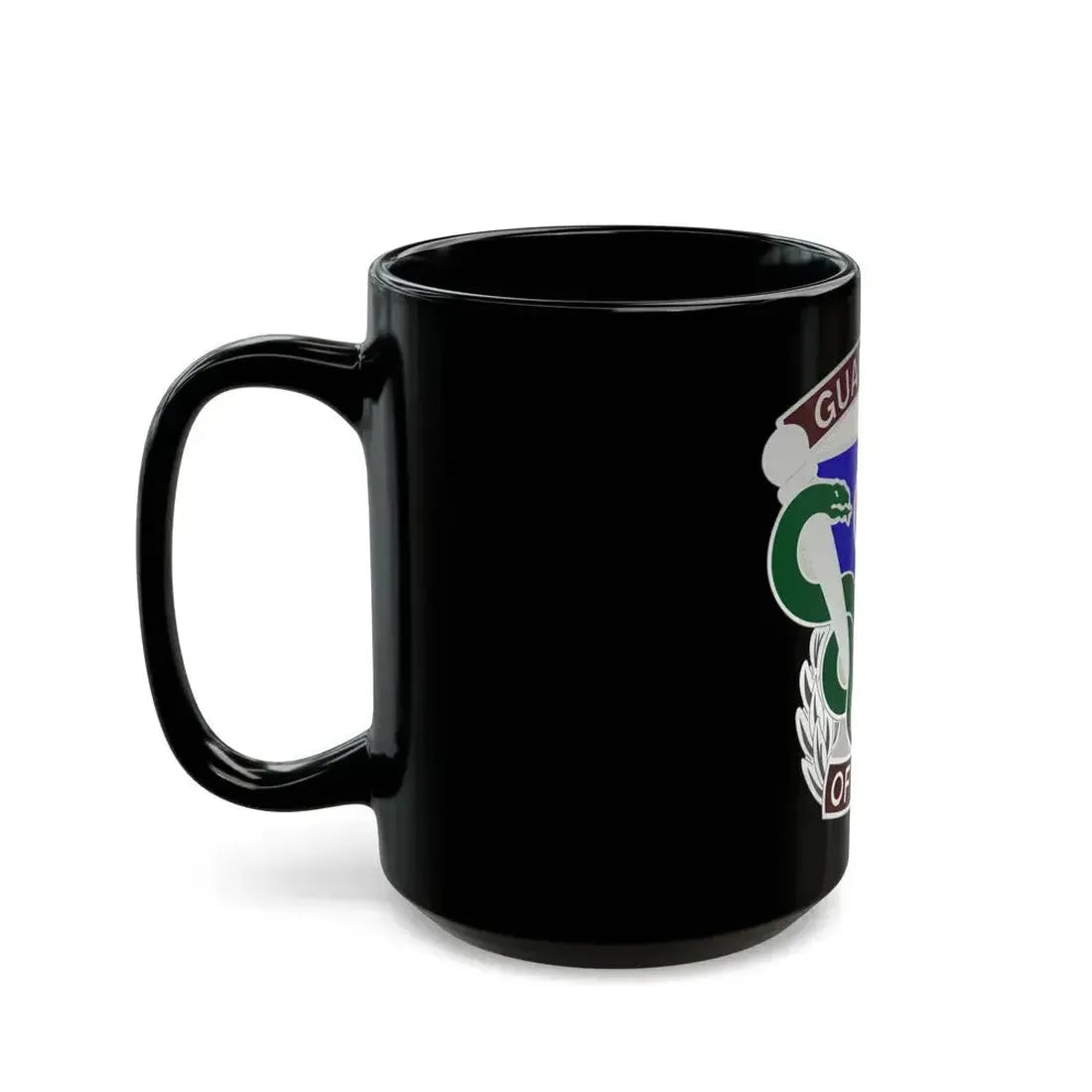 145 Surgical Hospital (U.S. Army) Black Coffee Mug - Go Mug Yourself