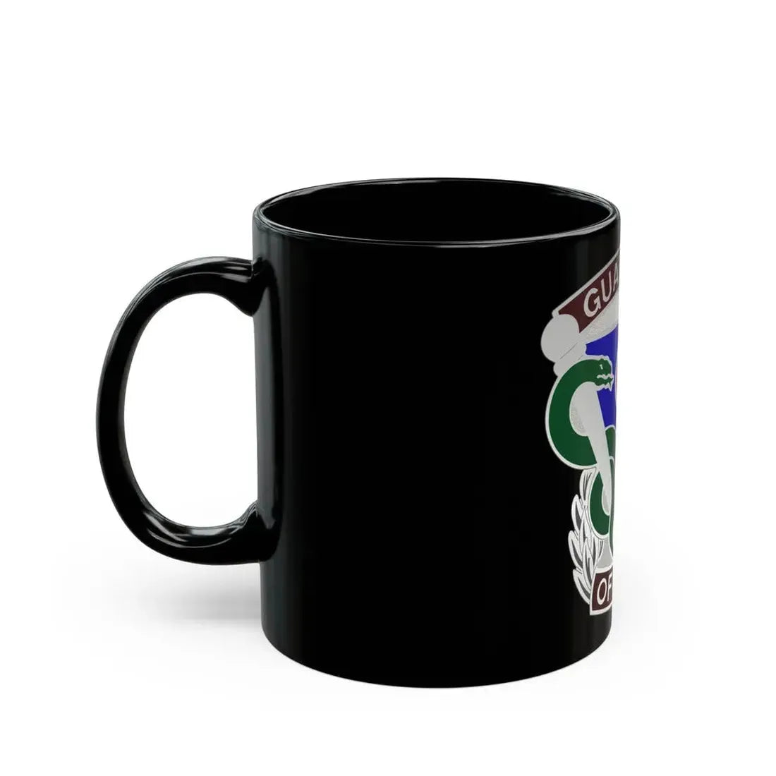 145 Surgical Hospital (U.S. Army) Black Coffee Mug - Go Mug Yourself