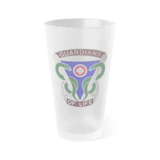 145 Surgical Hospital (U.S. Army) Frosted Pint Glass 16oz Default Title - Go Mug Yourself