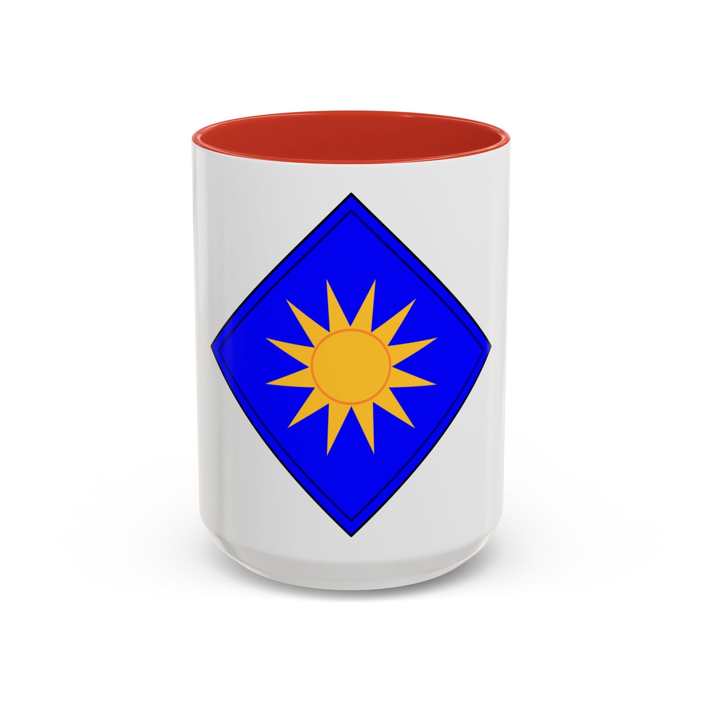40th Infantry Division CSIB (U.S. Army) Accent Coffee Mug