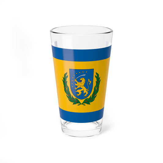 Flag of Segesd variant (Hungary) Pint Glass 16oz