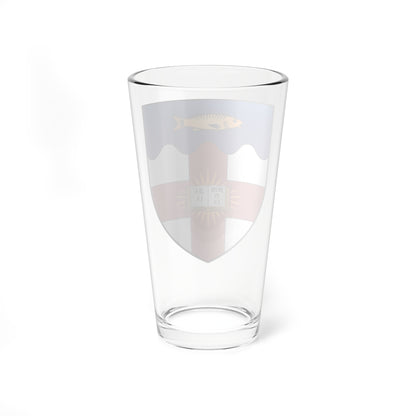 Regents Park College Oxford Coat Of Arms (England) (Coat of Arms) Pint Glass 16oz