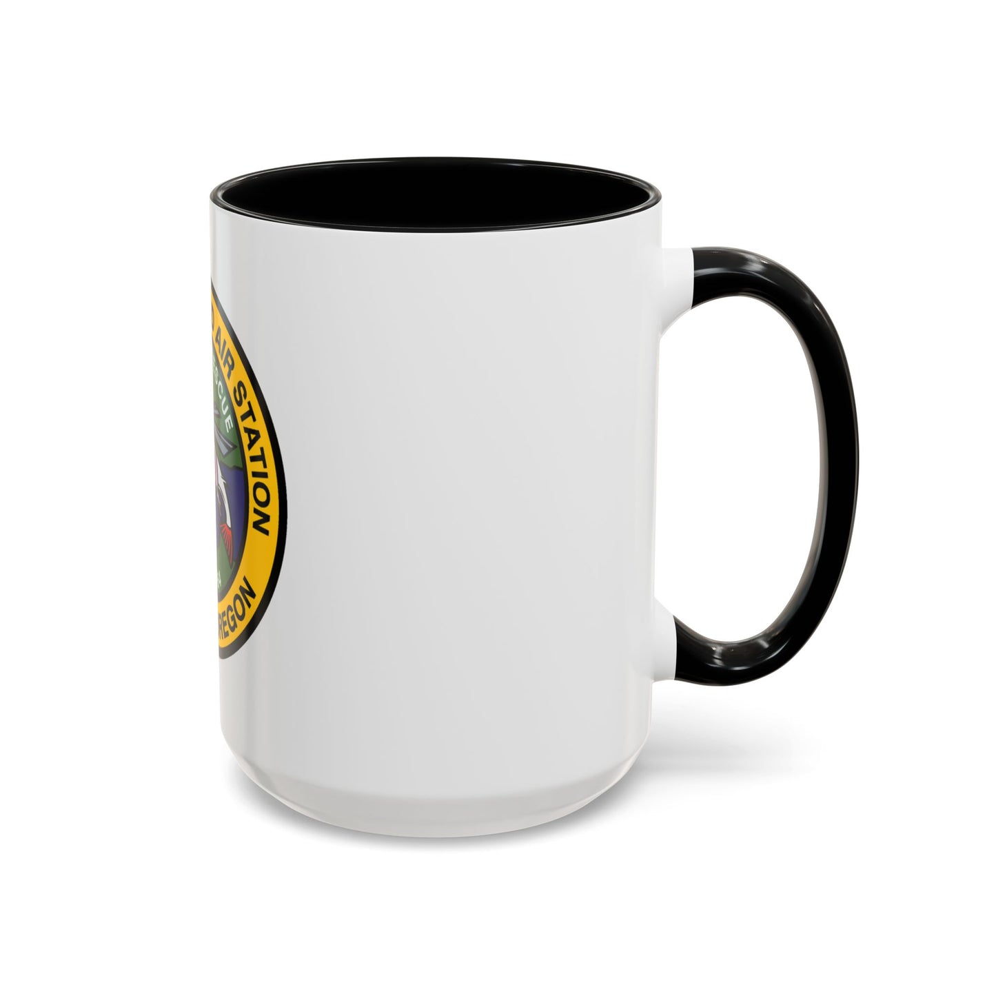 USCG AS Astoria Oregon (U.S. Coast Guard) Accent Coffee Mug