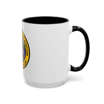 USCG AS Astoria Oregon (U.S. Coast Guard) Accent Coffee Mug
