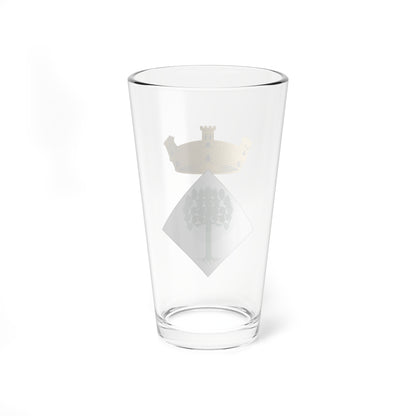 Escudo de la Febró (Spain) (Coat of Arms) Pint Glass 16oz
