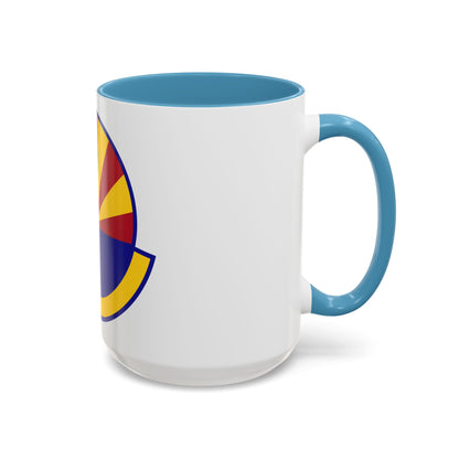56 Healthcare Operations Squadron AETC (U.S. Air Force) Accent Coffee Mug