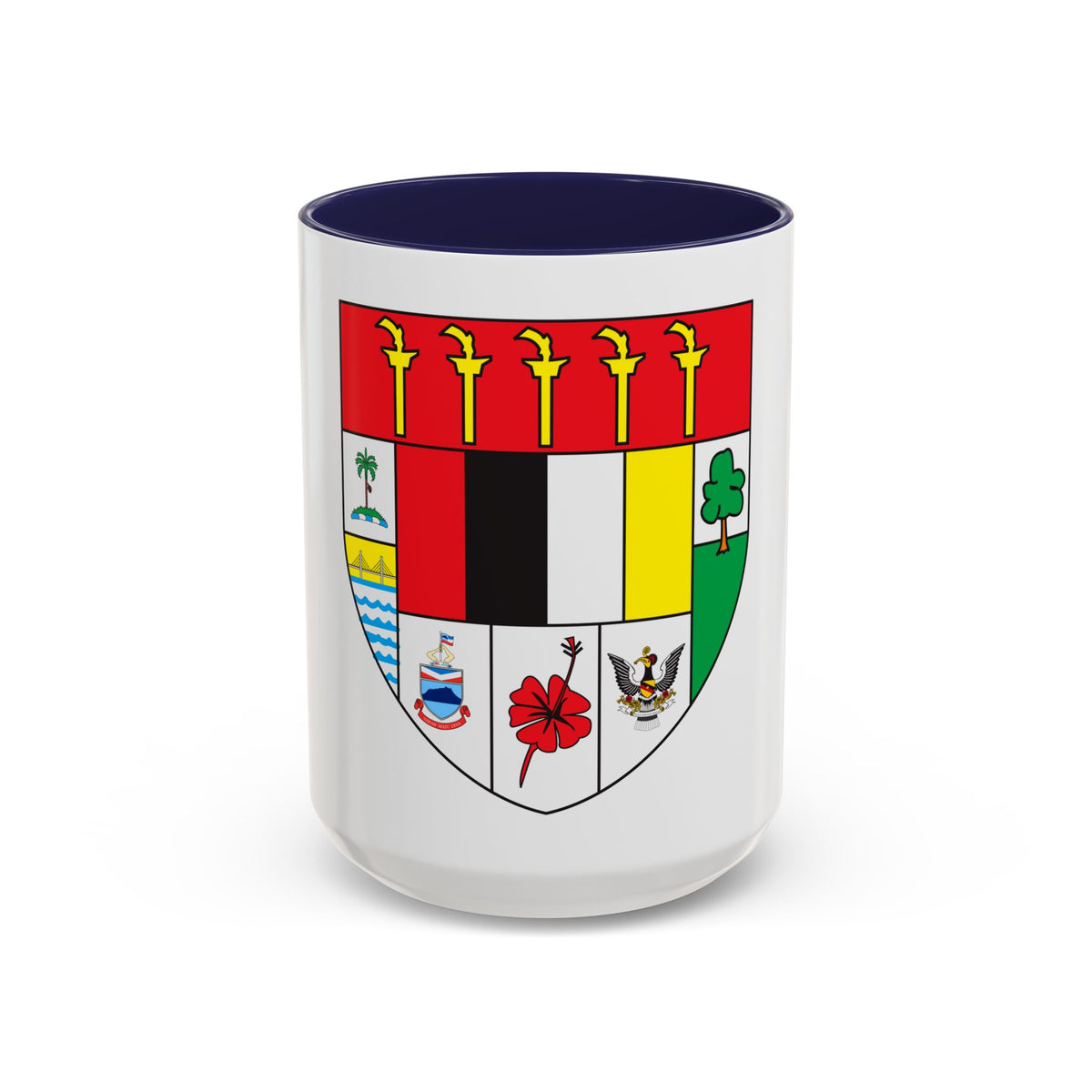 Arms of Malaysia - Accent Coffee Mug
