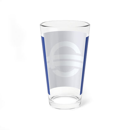 Flag of Kisakata Akita 1961-2005 (Japan) Pint Glass 16oz