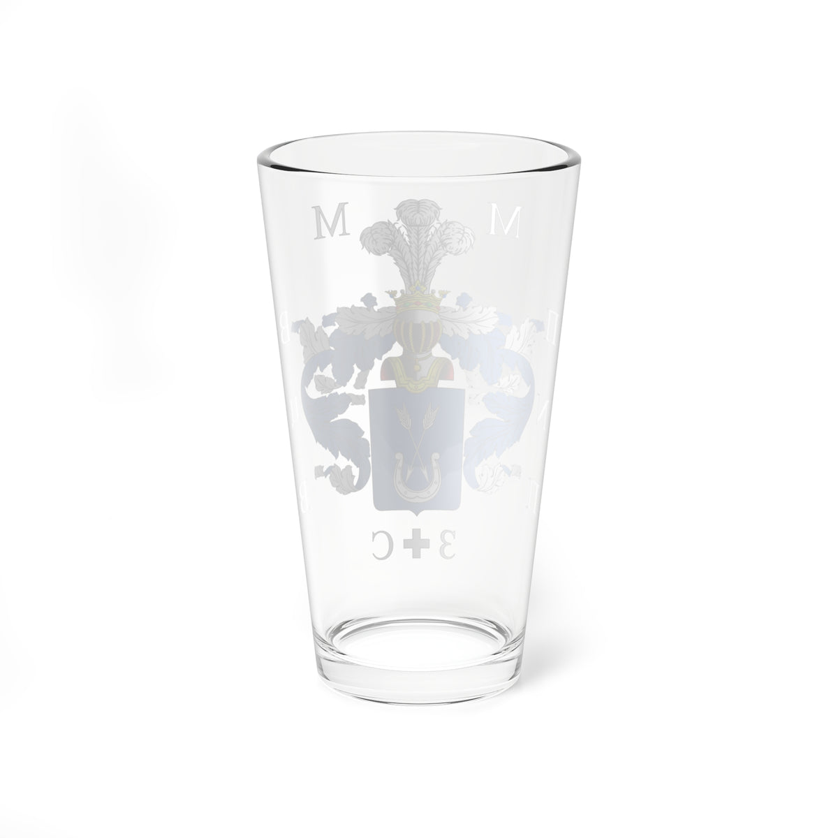 RU CoA Miklashevsky 9 (Russia) (Coat of Arms) Pint Glass 16oz