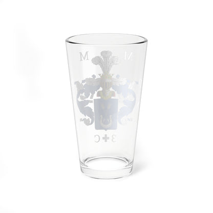 RU CoA Miklashevsky 9 (Russia) (Coat of Arms) Pint Glass 16oz