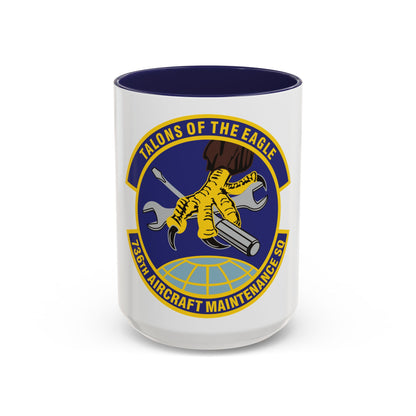 736th Aircraft Maintenance Squadron (U.S. Air Force) Accent Coffee Mug
