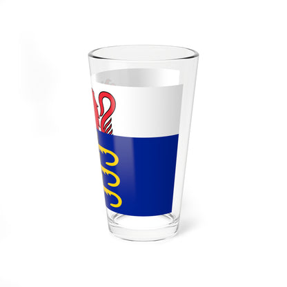 Flag of Pays de Gex (France) Pint Glass 16oz