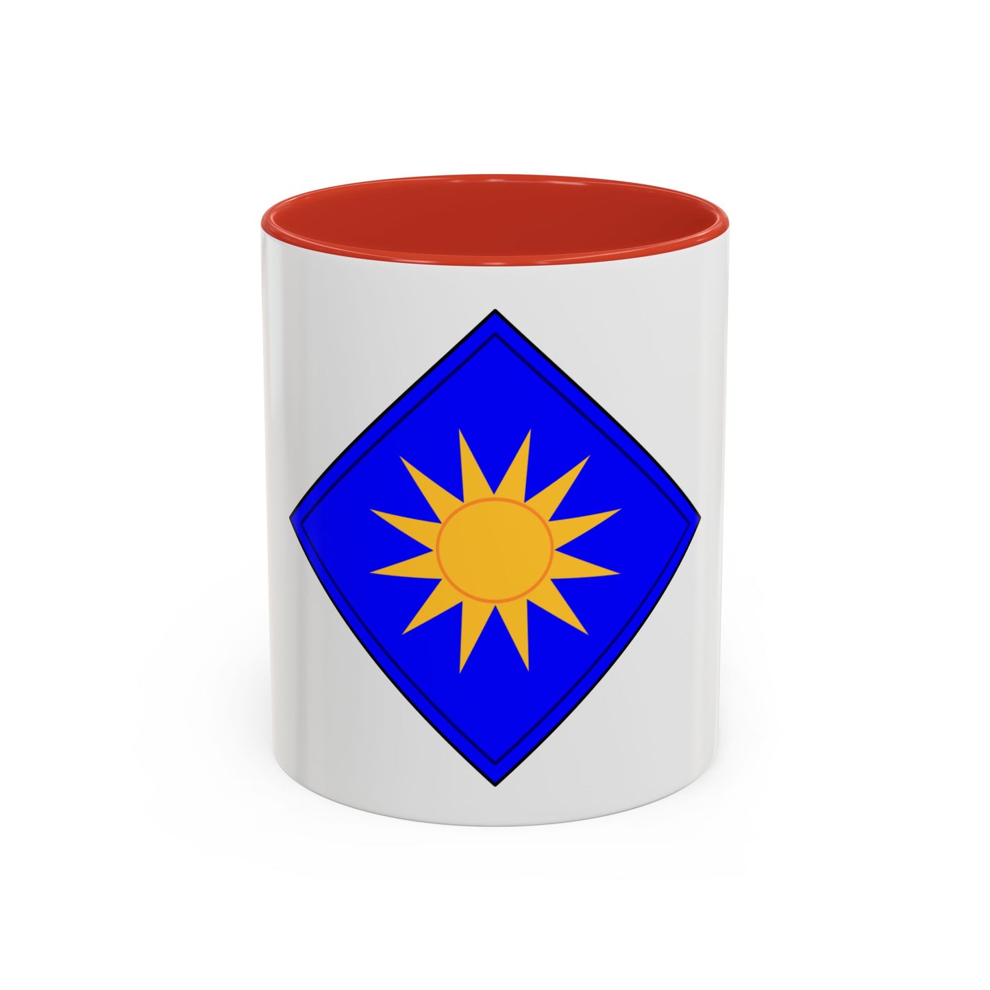 40th Infantry Division CSIB (U.S. Army) Accent Coffee Mug