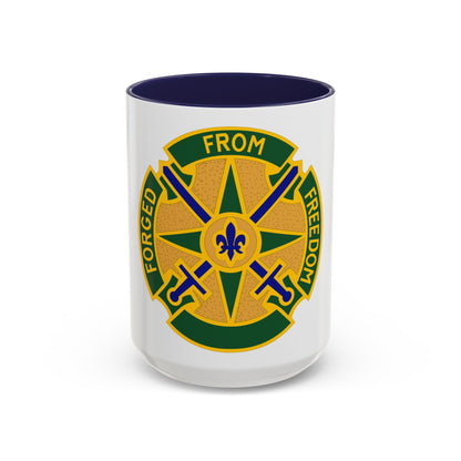 185 Military Police Battalion (U.S. Army) Accent Coffee Mug