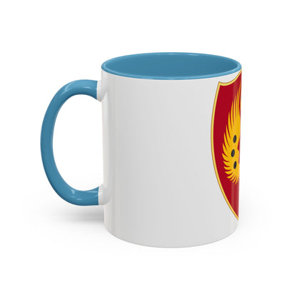 463rd Airborne Field Artillery Battalion (U.S. Army) Accent Coffee Mug
