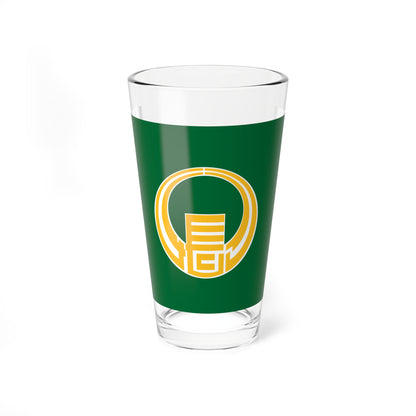 Flag of Chonan Chiba (Japan) Pint Glass 16oz
