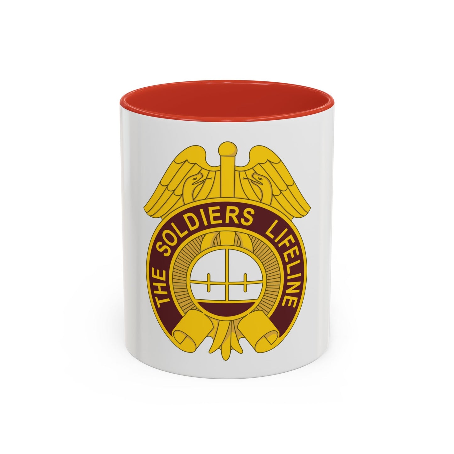 424 Medical Battalion (U.S. Army) Accent Coffee Mug