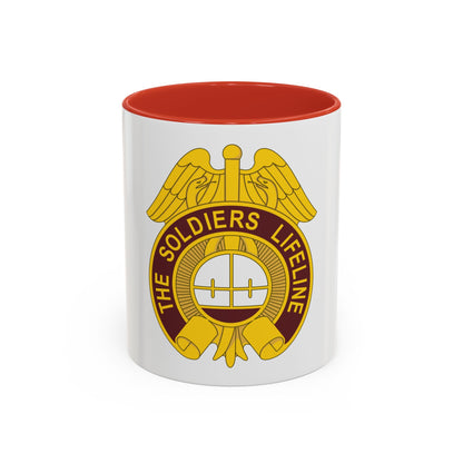 424 Medical Battalion (U.S. Army) Accent Coffee Mug