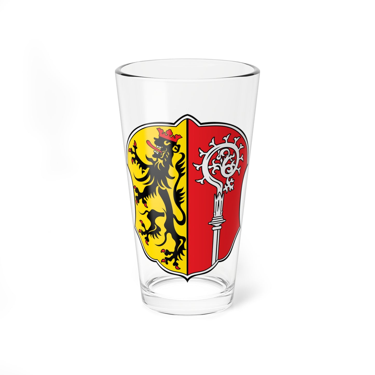 DEU Abenberg COA (Germany) (Coat of Arms) Pint Glass 16oz