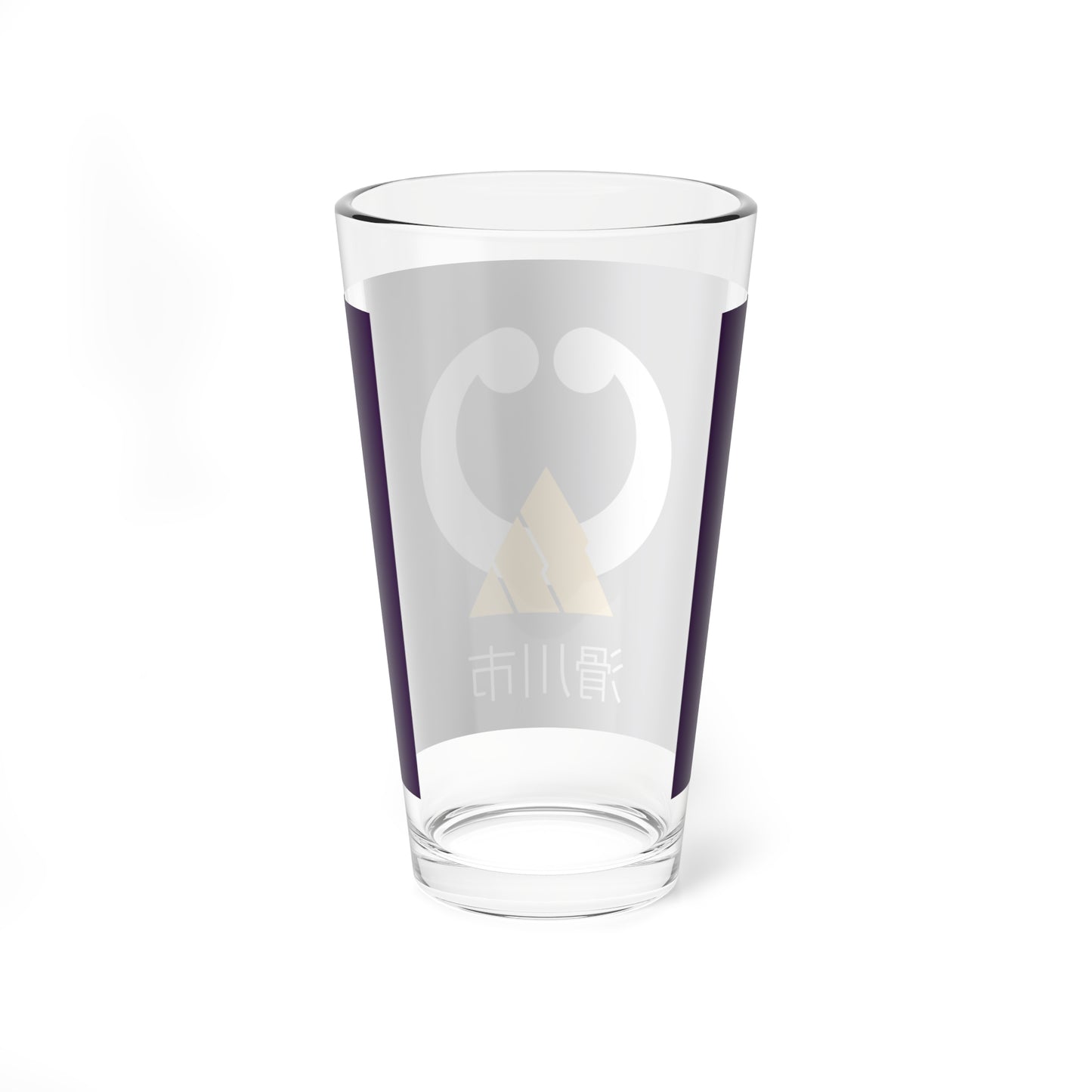 Flag of Namerikawa Toyama PWA version with text (Japan) Pint Glass 16oz