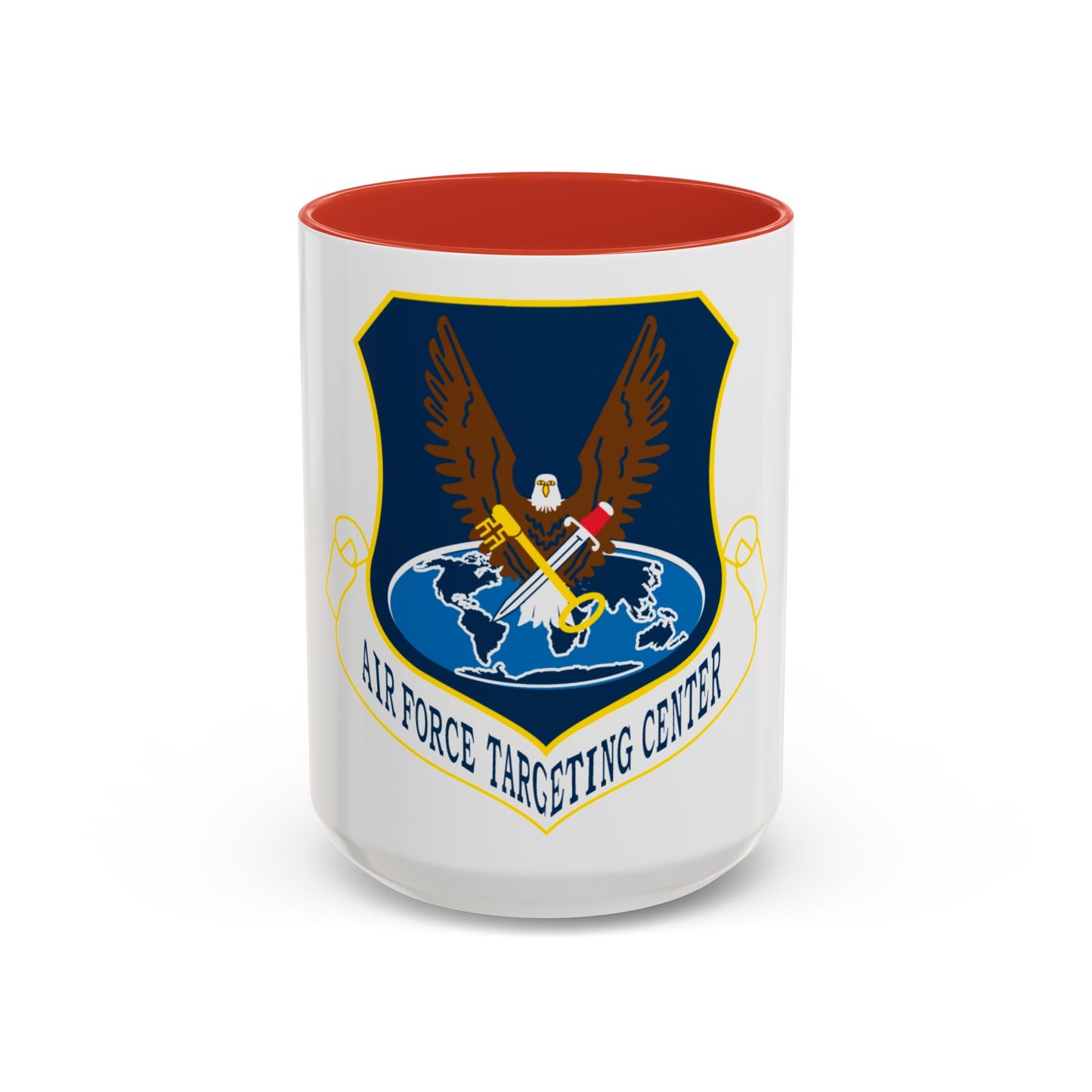 USAF Targeting Center Eagles (U.S. Air Force) Accent Coffee Mug
