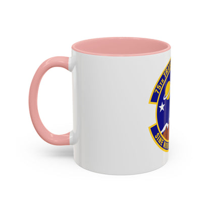 75th Transportation Squadron (U.S. Air Force) Accent Coffee Mug