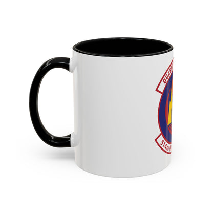 514th Flight Test Squadron (U.S. Air Force) Accent Coffee Mug