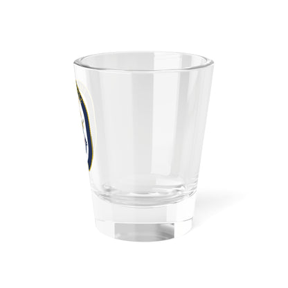 USS Russell DDG 59 Crest (U.S. Navy) Shot Glass 1.5oz