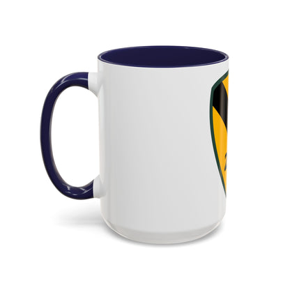 2nd Brigade 1st Cavalry Division (U.S. Army) Accent Coffee Mug