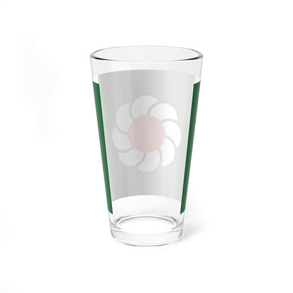 Flag of Ikutahara Hokkaido 1944-2005 (Japan) Pint Glass 16oz