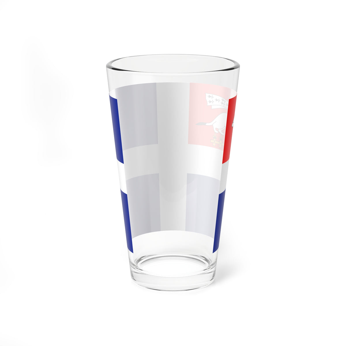 Drapeau de Saint-Malo 20e siecle (France) Pint Glass 16oz