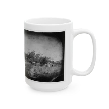 Mechanicsville, Va. View Of Houses (U.S. Civil War) White Coffee Mug