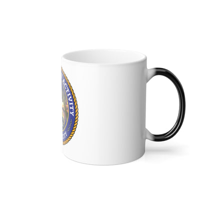 NSA Panama City Naval Support Activity (U.S. Navy) Color Changing Mug 11oz