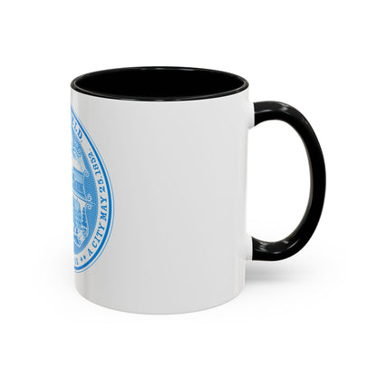 Seal of Springfield Massachusetts - Accent Coffee Mug