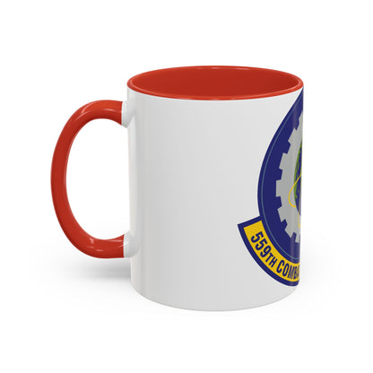 559th Combat Sustainment Squadron (U.S. Air Force) Accent Coffee Mug