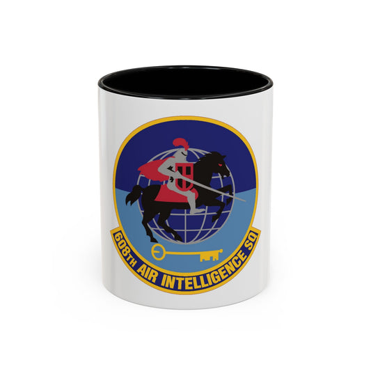 608th Air Intelligence Squadron (U.S. Air Force) Accent Coffee Mug