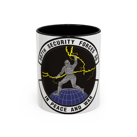 507th Security Forces Squadron (U.S. Air Force) Accent Coffee Mug