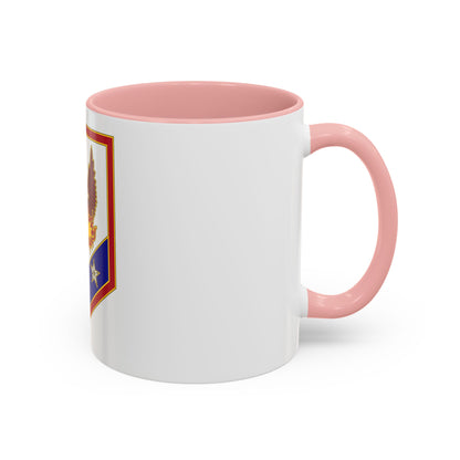 110 Maneuver Enhancement Brigade (U.S. Army) Accent Coffee Mug