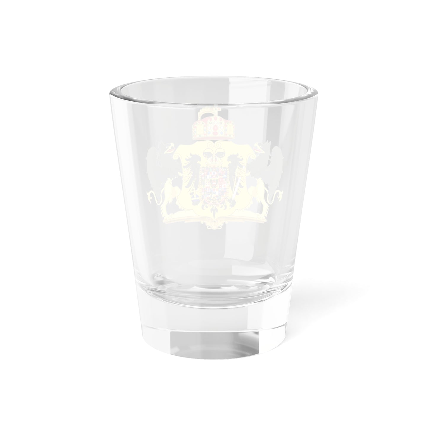 Grand Coat of Arms of Francis II Holy Roman Emperor 1804-1806 (Germany) (Coat of Arms) Shot Glass 1.5oz