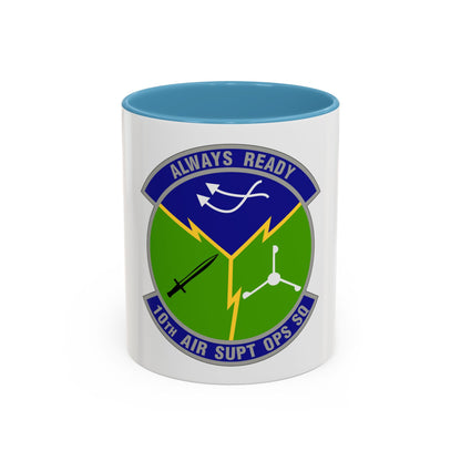 10 Air Support Operations Squadron ACC (U.S. Air Force) Accent Coffee Mug