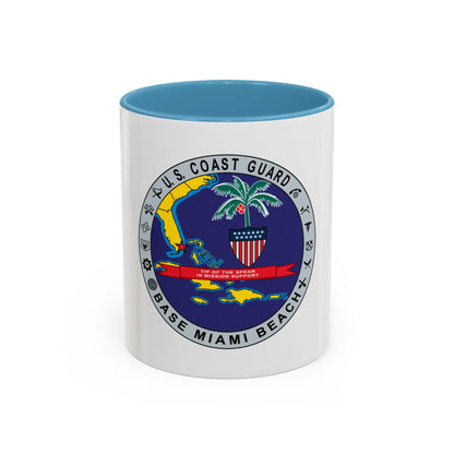 Base Miami Beach (U.S. Coast Guard) Accent Coffee Mug