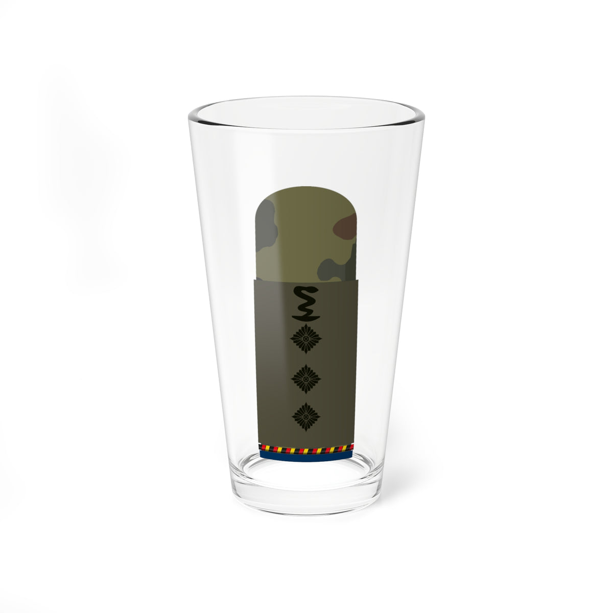 HA OS5 43d Stabsapotheker d.R. San PHx R (Military Rank) Pint Glass 16oz