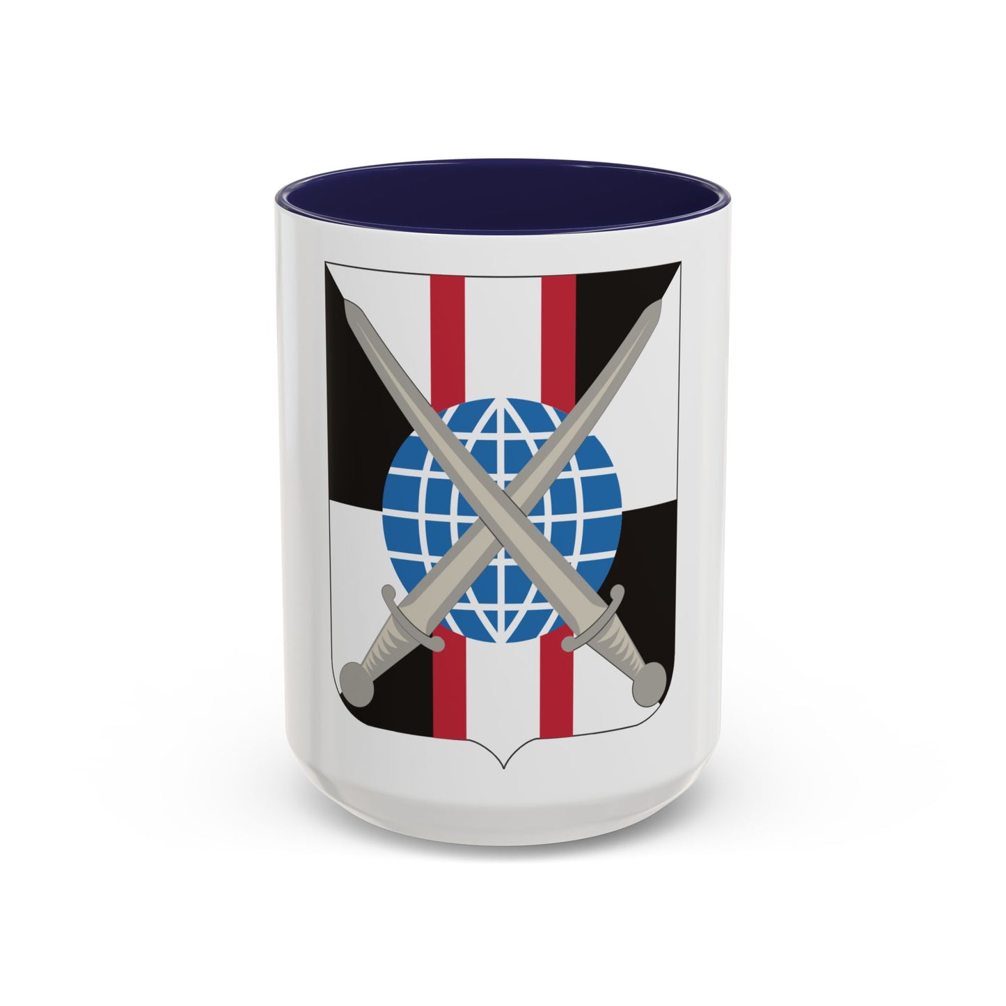 527 Military Intelligence Battalion 2 (U.S. Army) Accent Coffee Mug