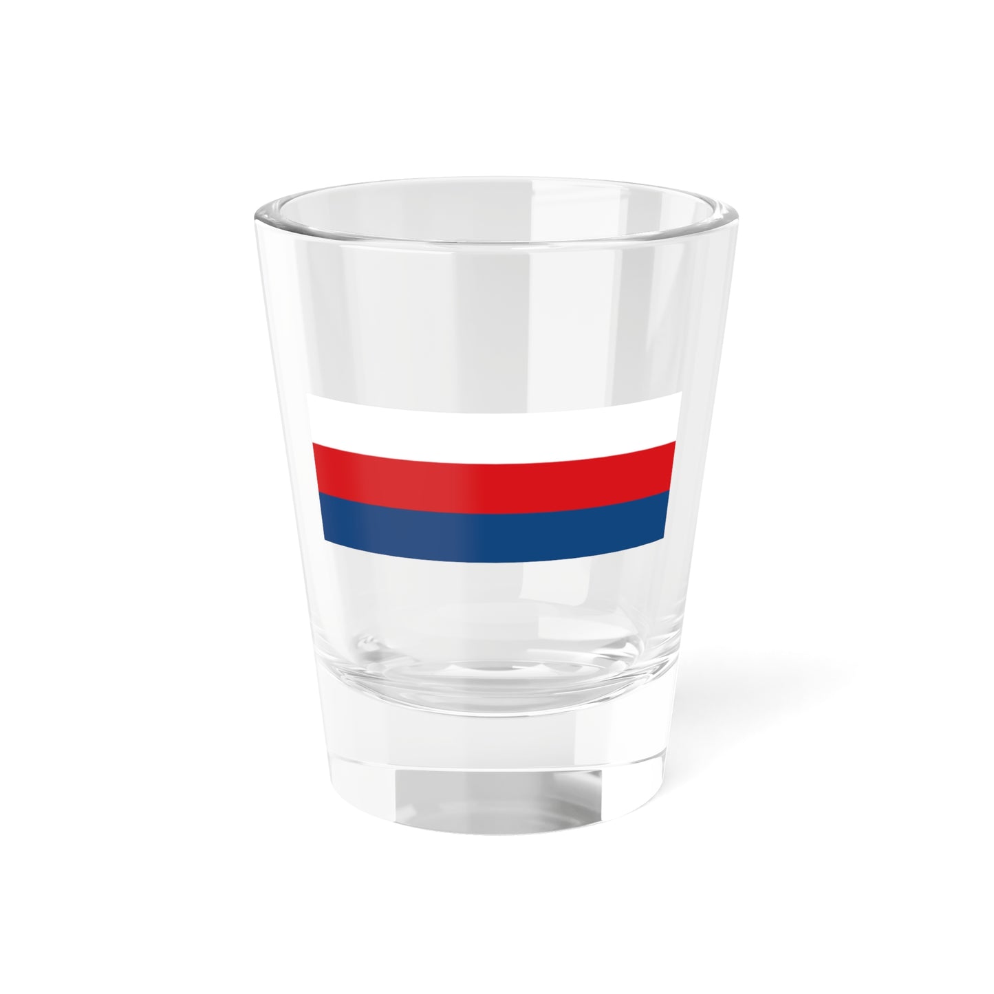 Tricolour of the Czech Republic (Czech Republic) Shot Glass 1.5oz