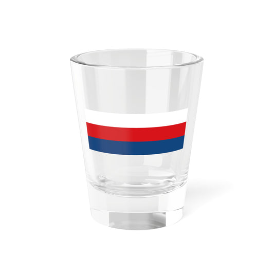 Tricolour of the Czech Republic (Czech Republic) Shot Glass 1.5oz