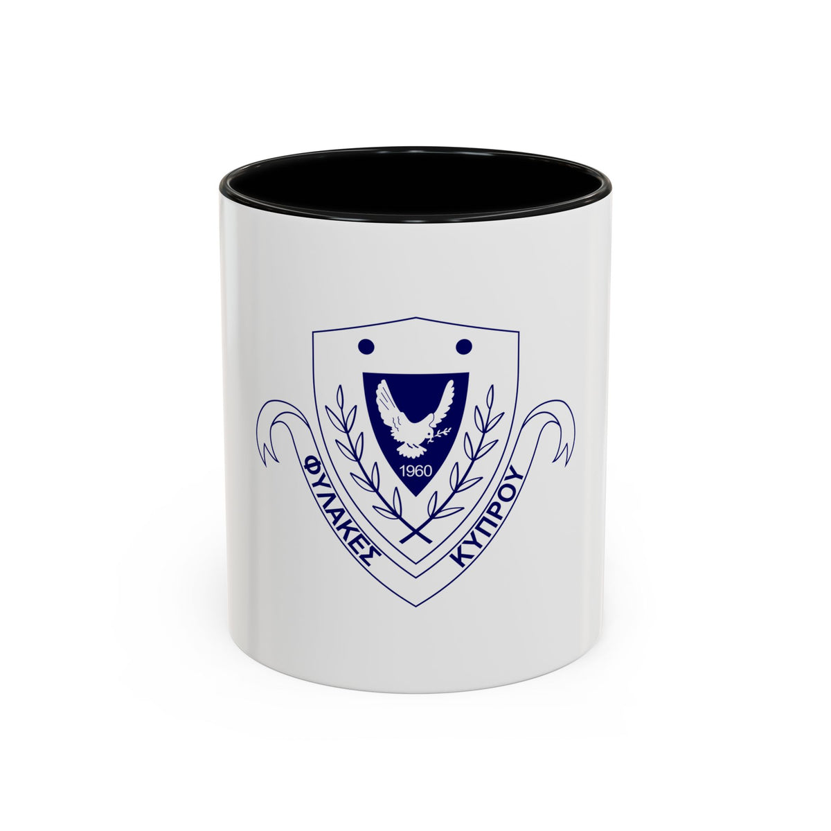 Cyprus Prisons Department - Accent Coffee Mug