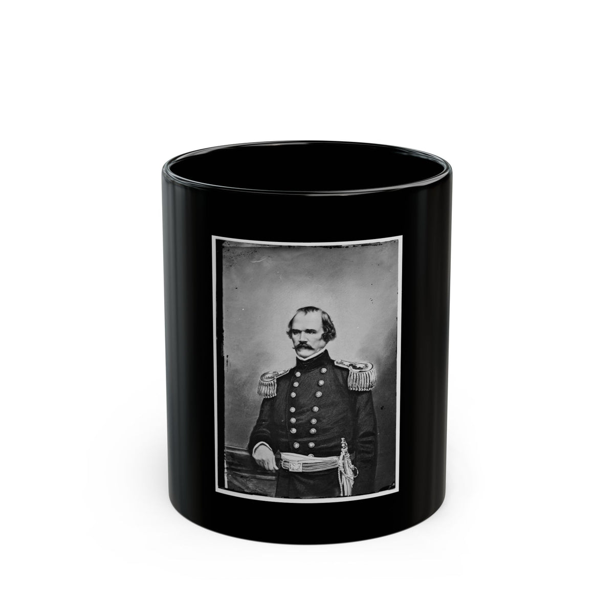 Albert Sidney Johnston (U.S. Civil War) Black Coffee Mug